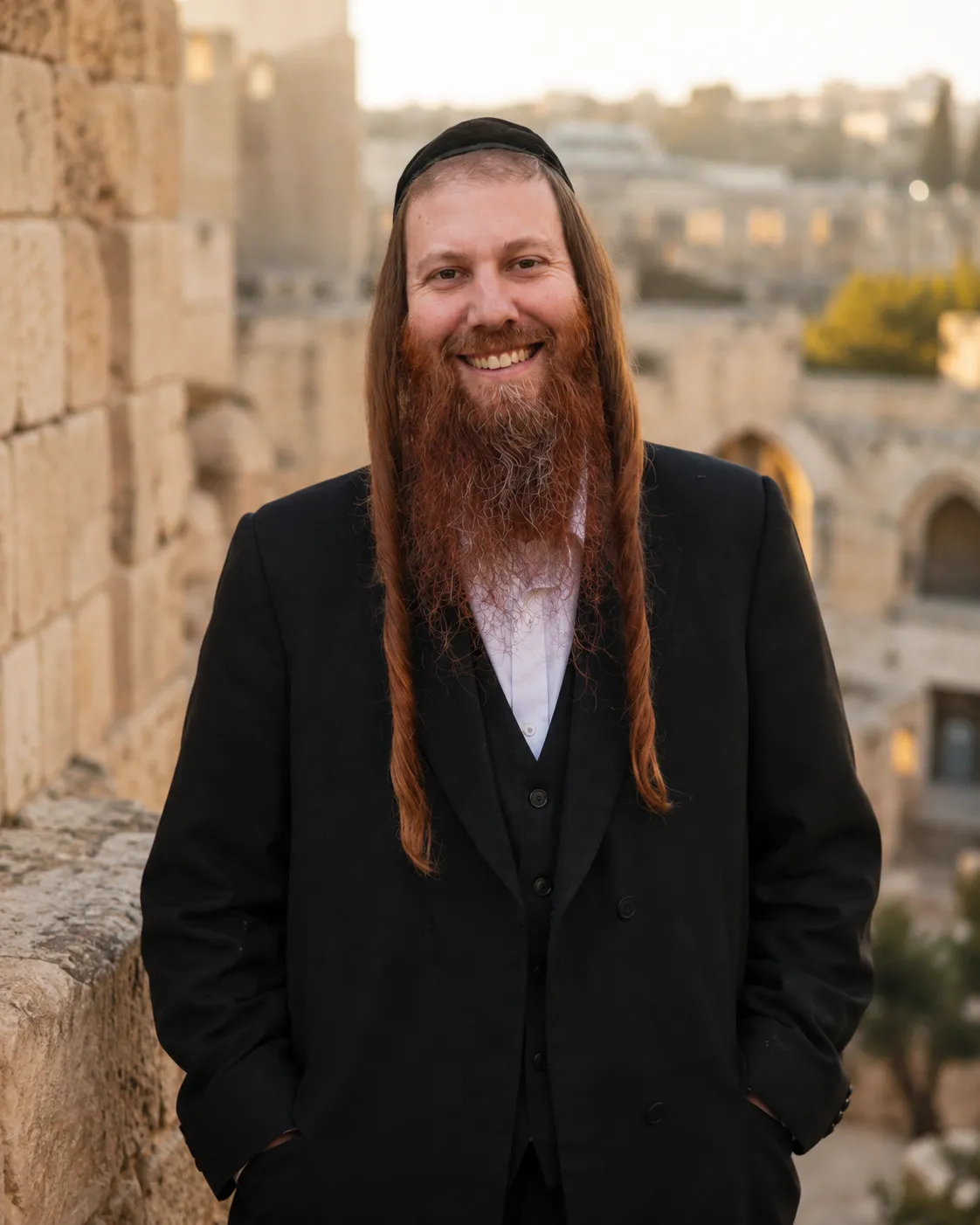 Rabino Yonatán Galed en Jerusalem
