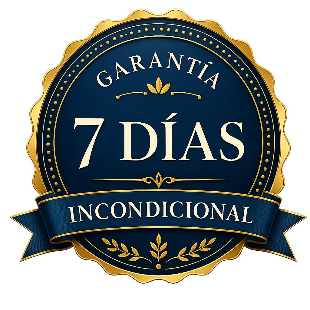 Garantía incondicional de 7 días