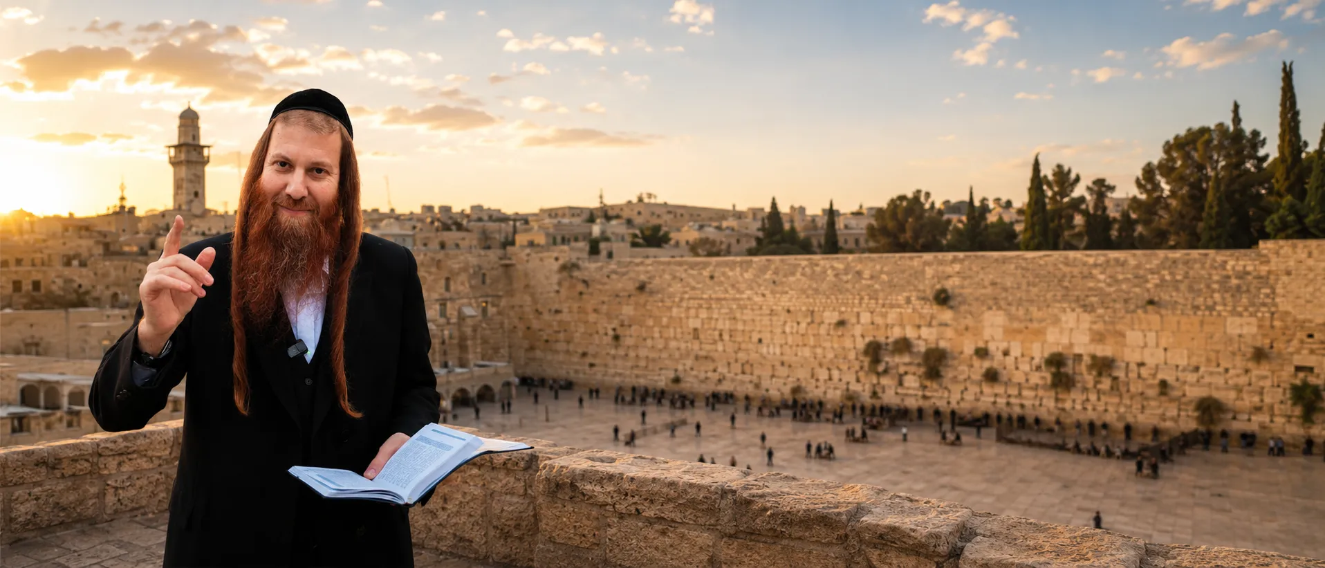 Rab Yonatán Galed en Jerusalem